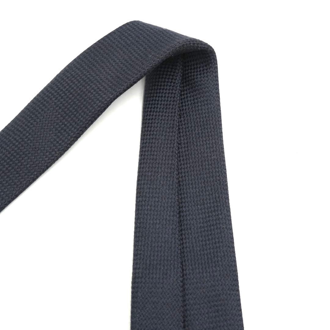 ✨未使用展示品✨　HERMES ネクタイ　ネイビー シルク　ソリッド　エルメス