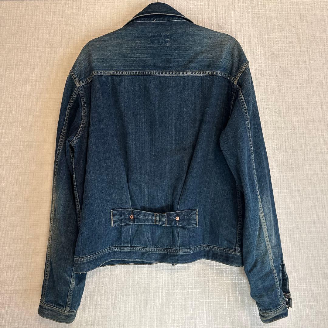 RRL デニムジャケット 古着 シンチバック付 ダブルアールエルラルフローレン