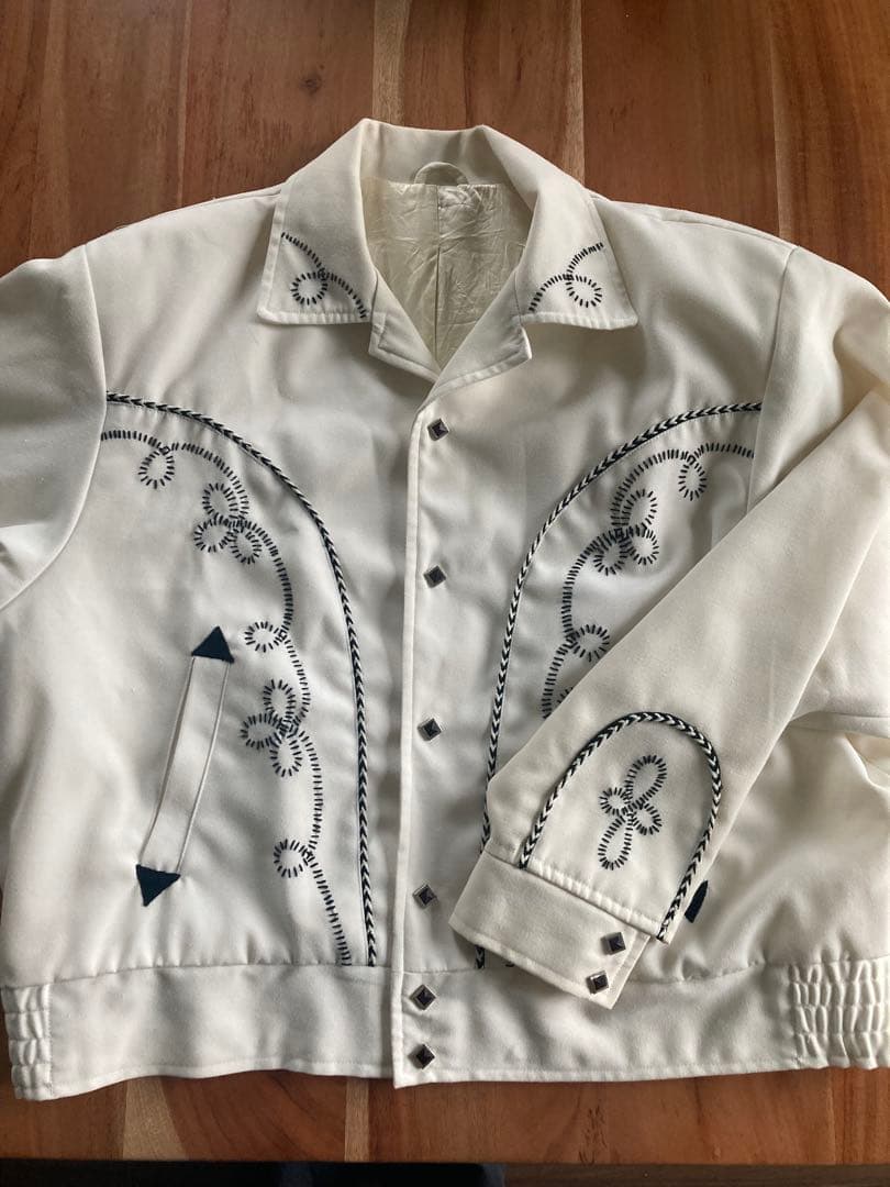 ゆ*様 希少　刺繍 cremsodaクリームソーダ　80年代　ウエスタンジャケッ
