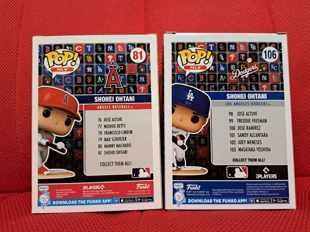 大谷翔平 Funko PoP！ フィギュアセット