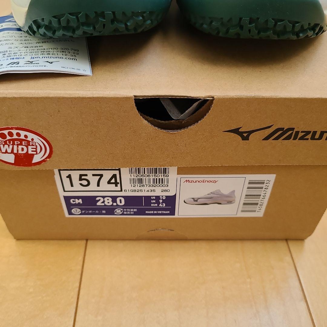 【新品未使用】Mizuno テニスシューズ 28.0cm スーパーワイド