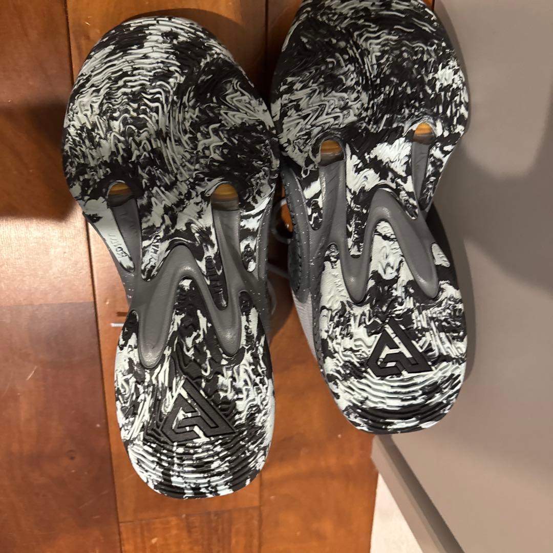 Nike zoom freak 25cm グレーのバスケットボールシューズ