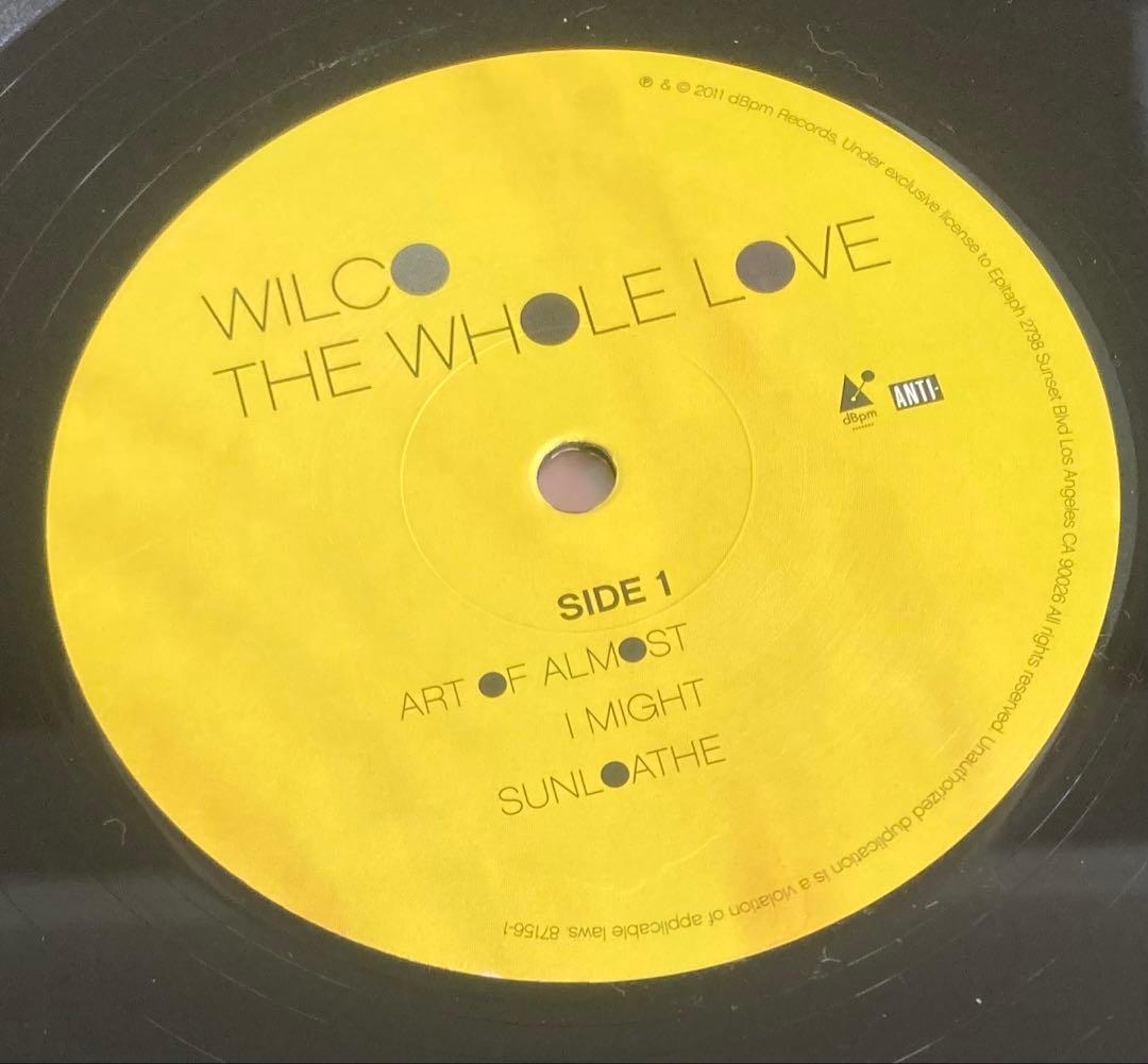 ■稀少高音質アナログ盤■WILCO / ウィルコ■The Whole Love■