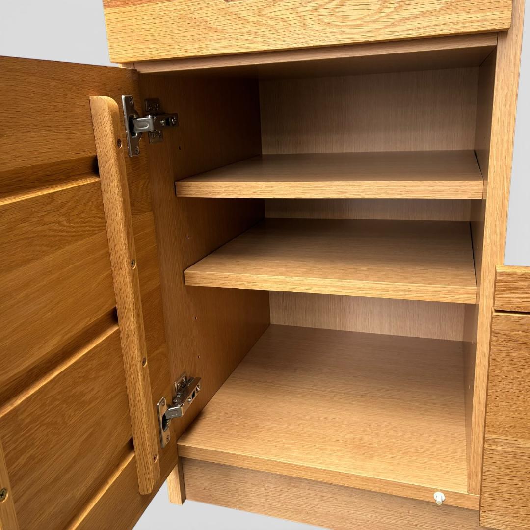 【廃番】unico ウニコ HUTTE キッチンカウンター 天然木(無垢材)使用