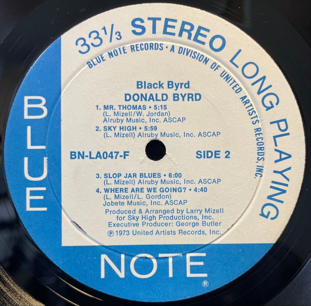 ジャズレコード Donald Byrd/Black Byrd