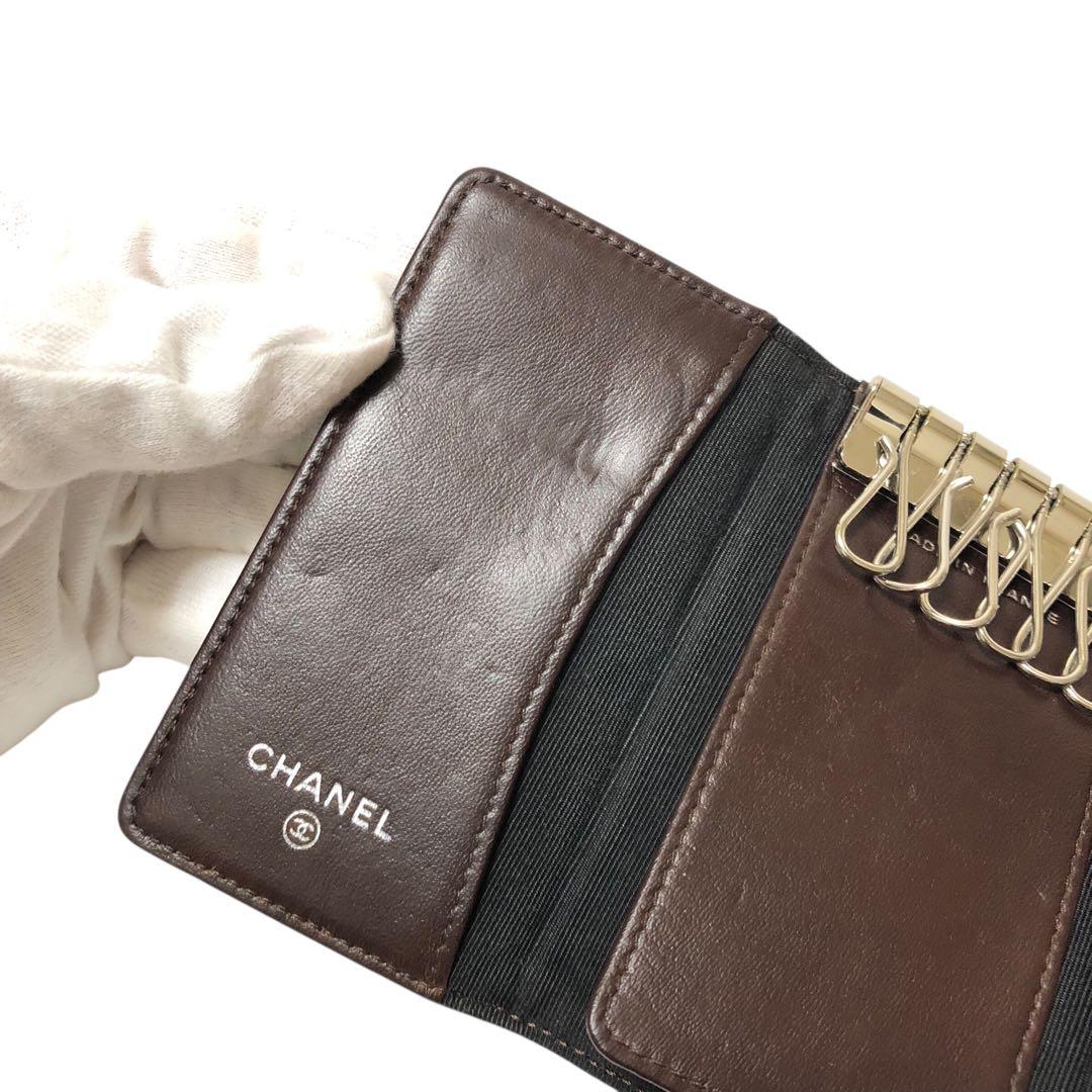 【美品】CHANEL シャネル　マトラッセ　キーケース　6連