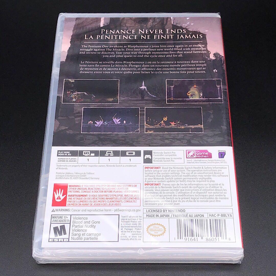 Blasphemous 2 ブラスフェマス 2 輸入版 switch スイッチ