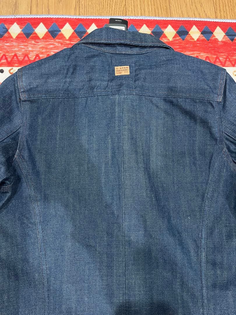 新品G-STAR 3D SLIMジャケットセルビッジ赤耳新品サイズM