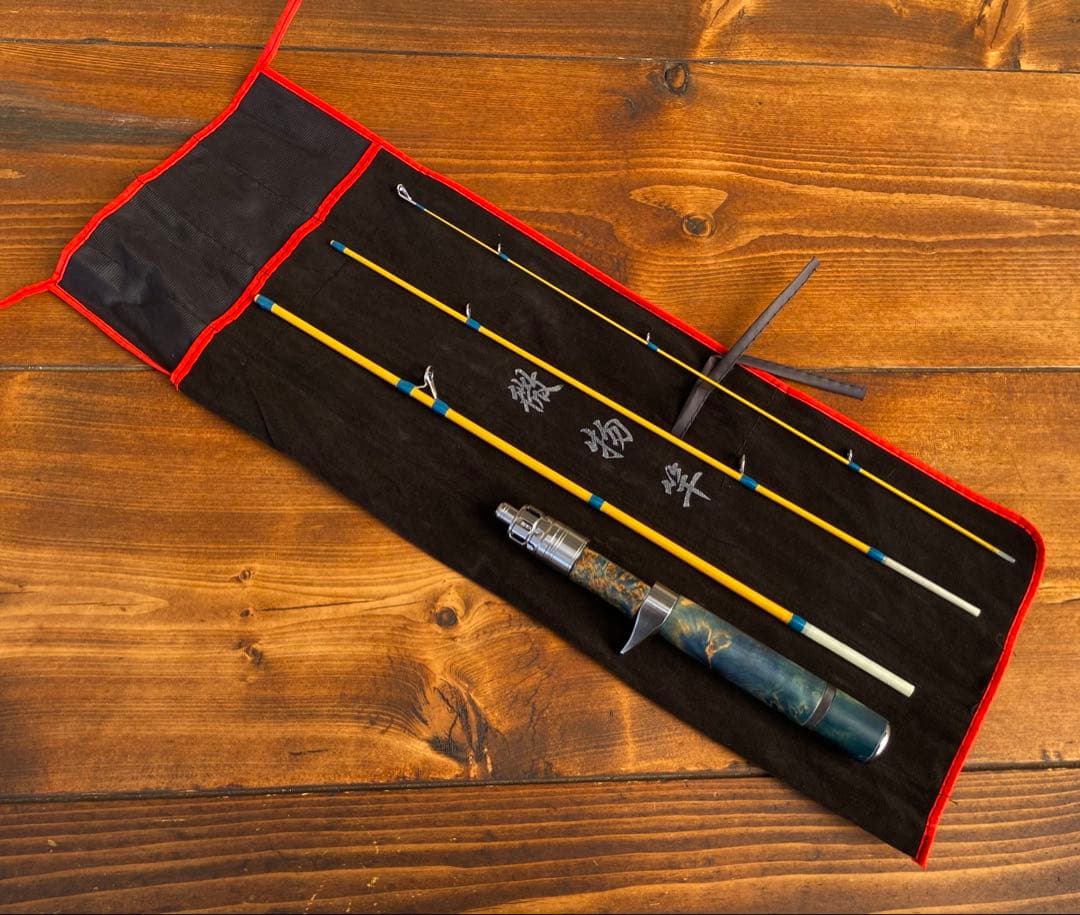 4ft7inch 超軽量　トラウトロッド　ベイトロッド　　グラスロッド　渓流釣り