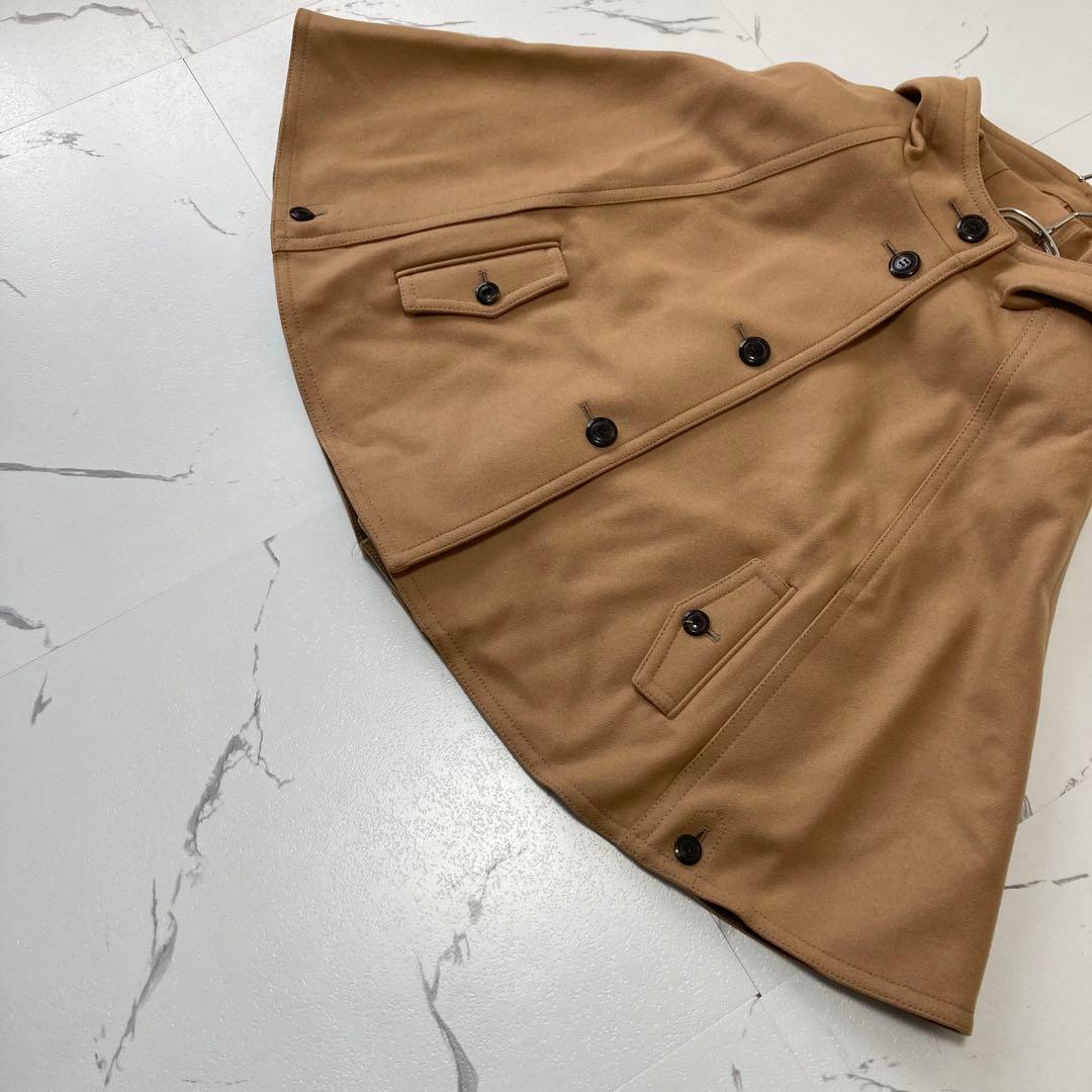 TOMORROWLAND collection✨カシミヤフードポンチョ　ケープ