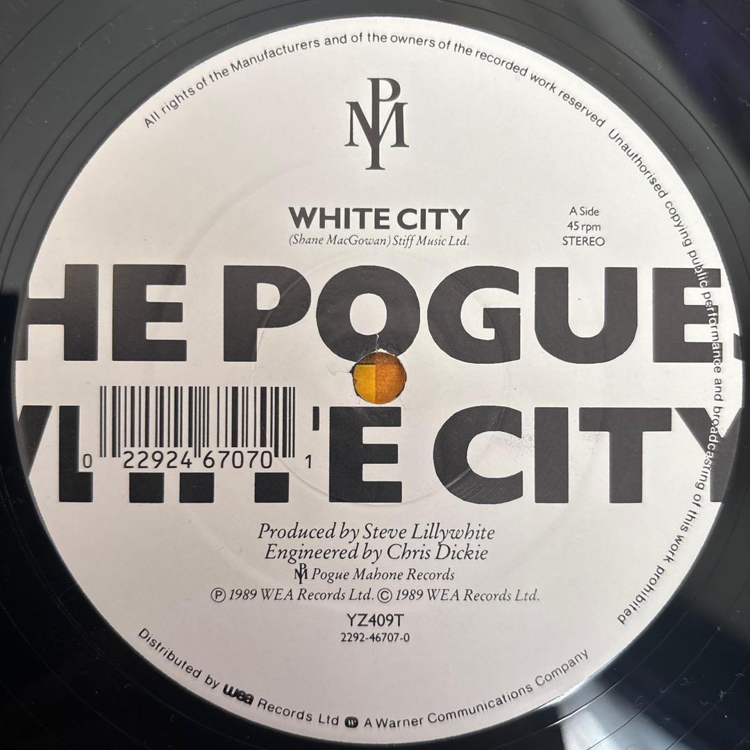 The Pogues 12inch 3種　‘88-89リリース　レコード