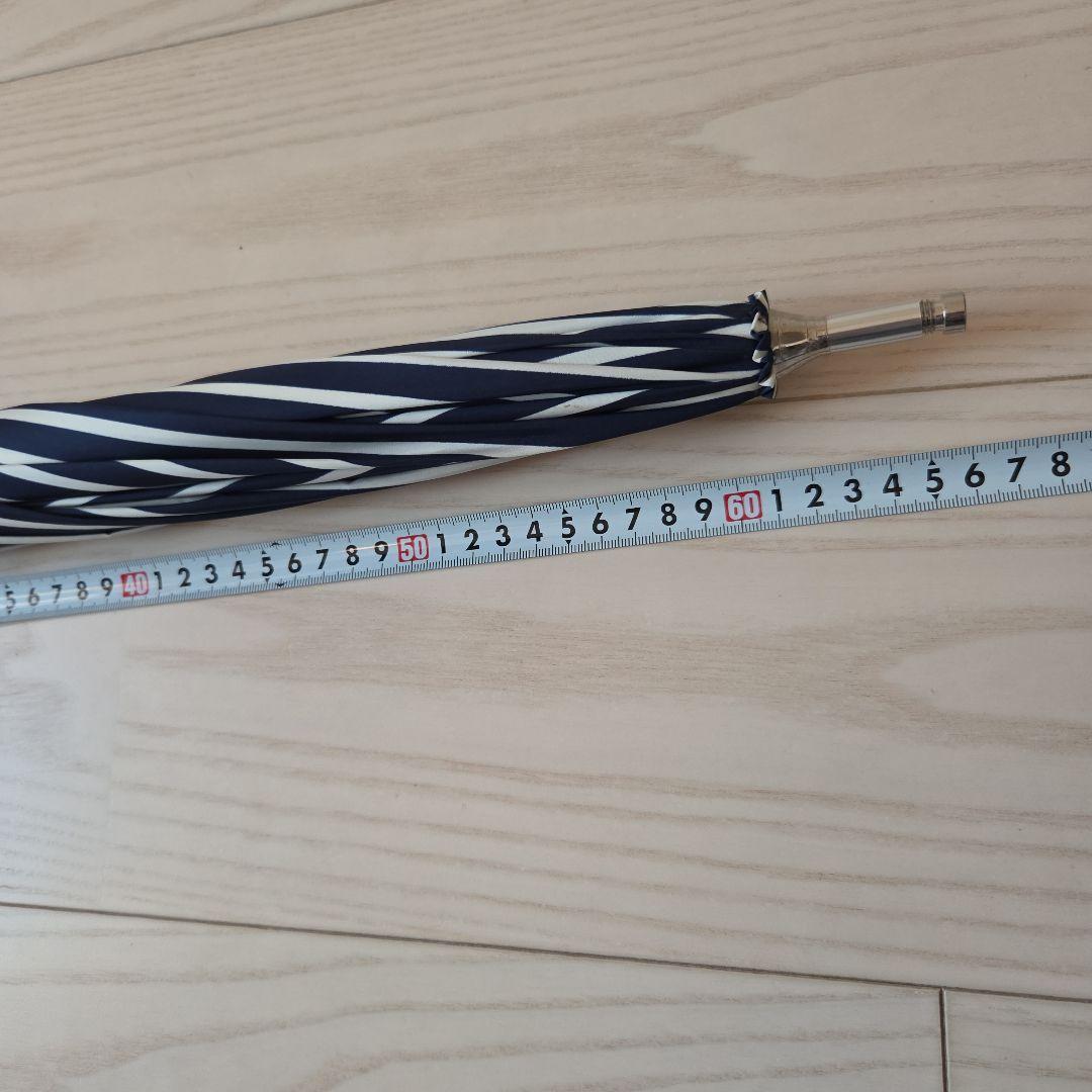 ラルフローレン☆新品未使用☆ストライプ長傘 ネイビー/ホワイト