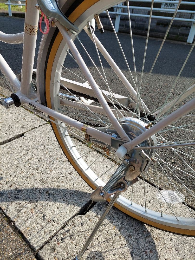 美品⭐子供用女の子　自転車　24インチ　オリーブデオリーブ　京都北部引き取り