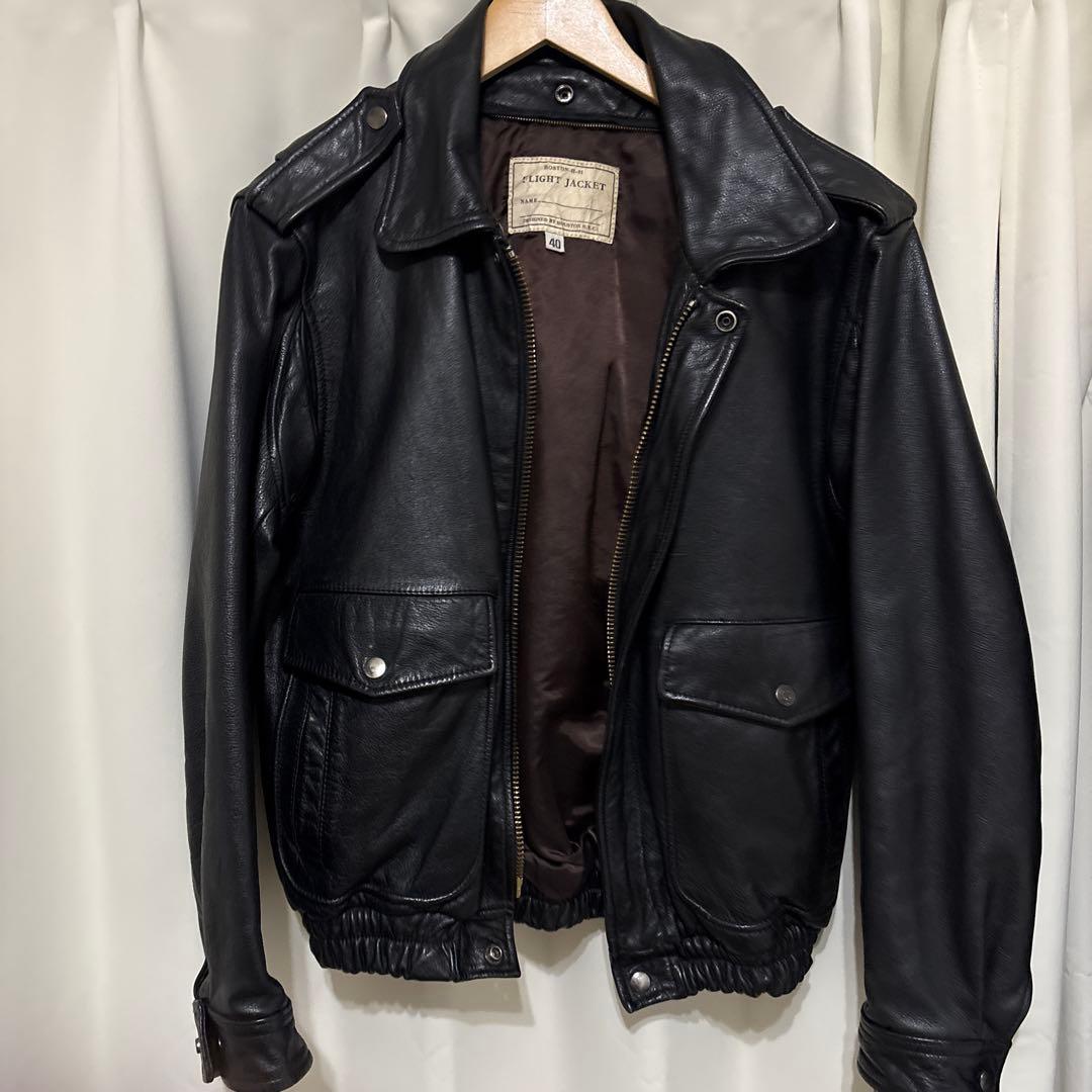 Houston ヒューストン A2レザージャケット（インナー付き）