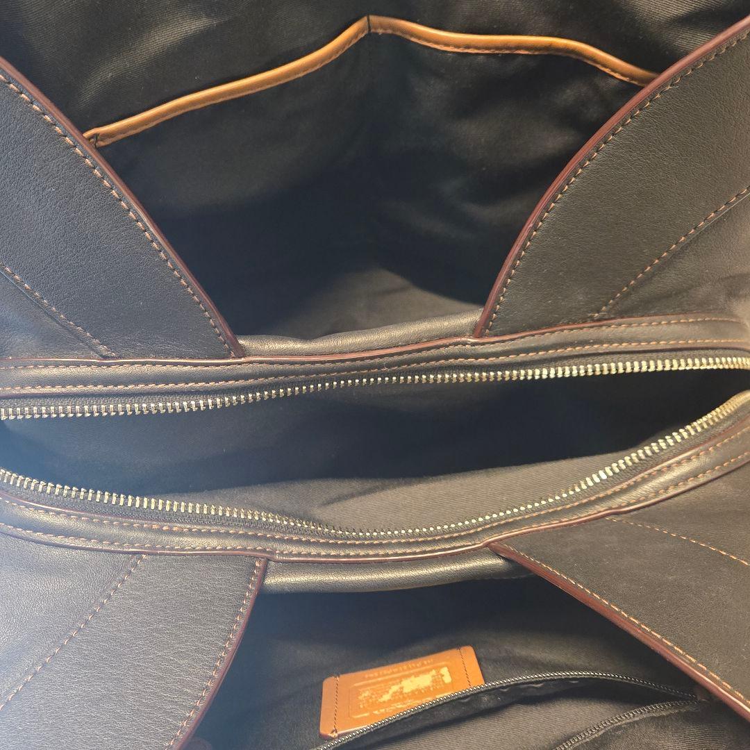 美品　COACH　コーチ　エクスプローテッド　トートバッグ　ハンドバッグ　レザー