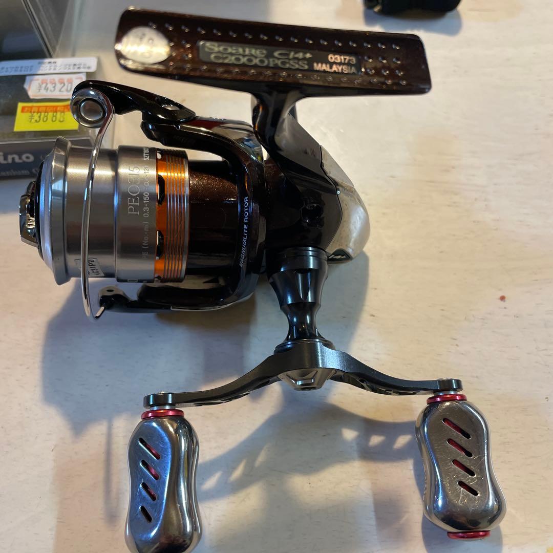 SHIMANO Soare C14+ C2000PGSS スピニングリールセット