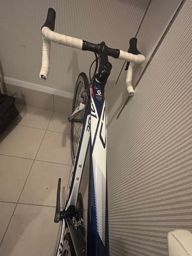 SCOTT ロードバイク ネイビー/ホワイト