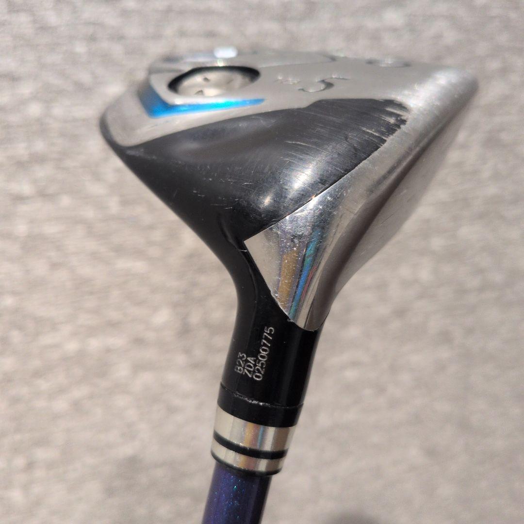 【グリップ新品】ゼクシオ XXIO8 フェアウェイウッド 5番 R ブルー 青