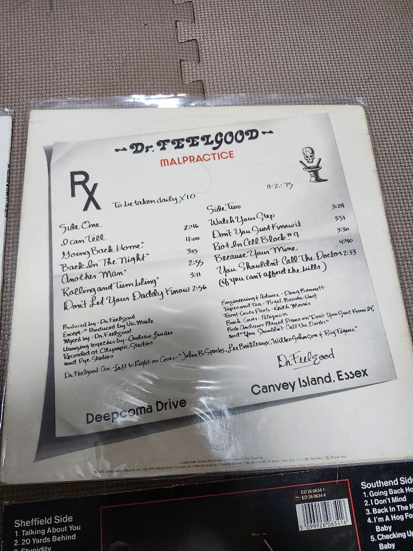 Dr. Feelgood 初期アルバム4枚セット　ドクターフィールグッド