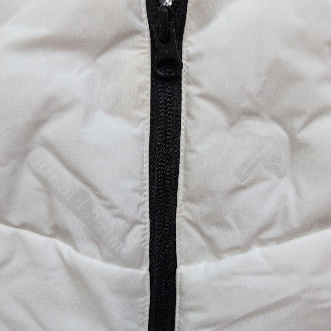 【極美品】アーノルドパーマーゴルフ　軽量フルジップダウンベスト　白