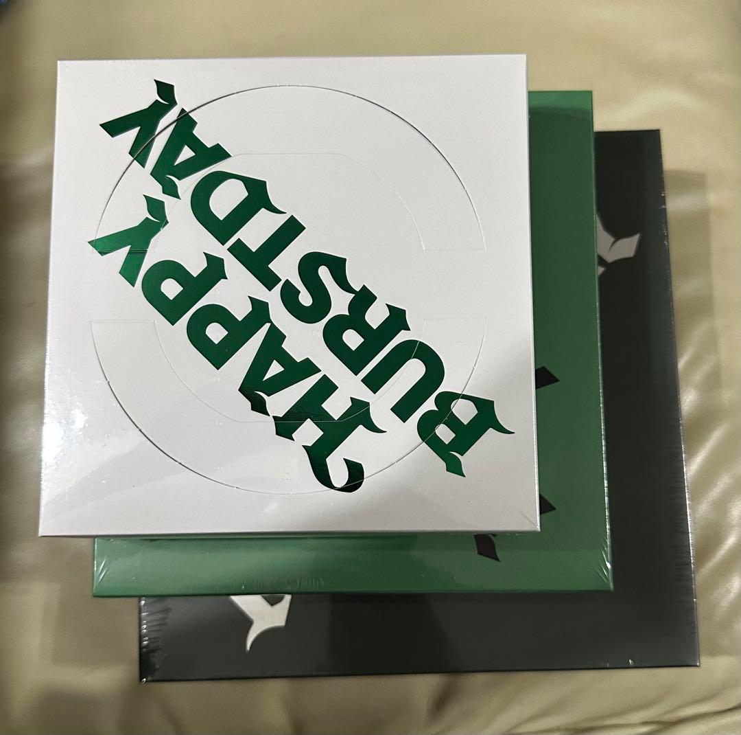 seventeen happy burstday新品未開封　3形態セット