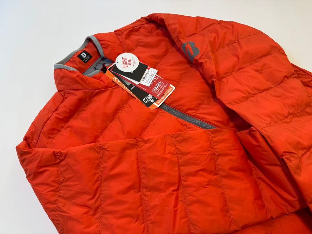 ゴルフウェア メンズ L 秋 冬 中綿ブルゾン ダウン ゴルフ用 ゴルフウエア