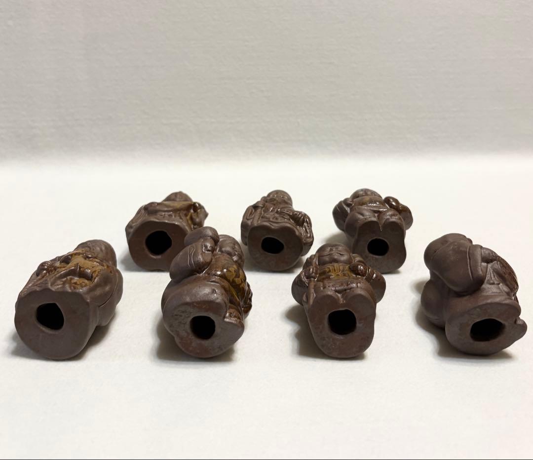 備前焼 七福神 置物 オブジェ インテリア 縁起物 招福