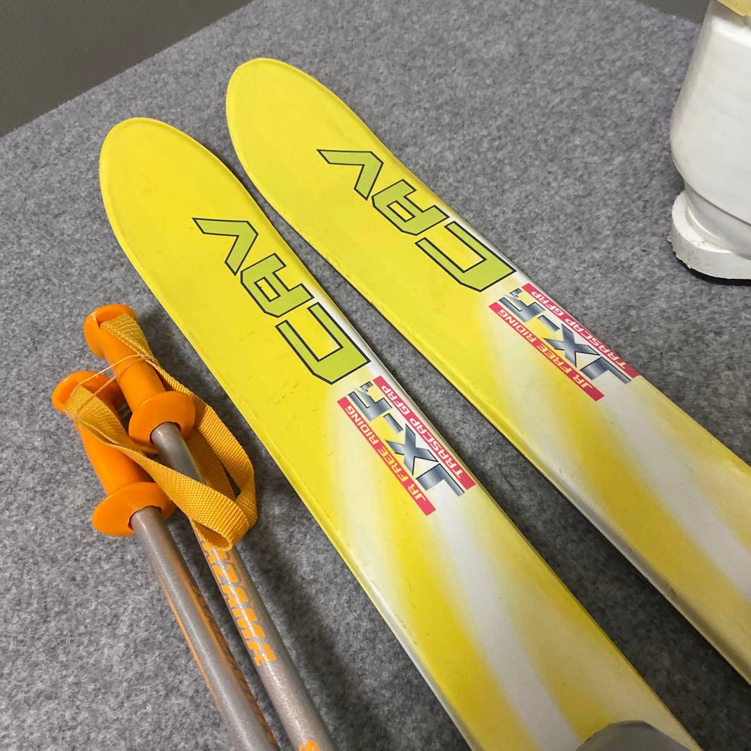 ★メンテナンス済 子供スキーセット　身長128~140cm前後のお子様向け