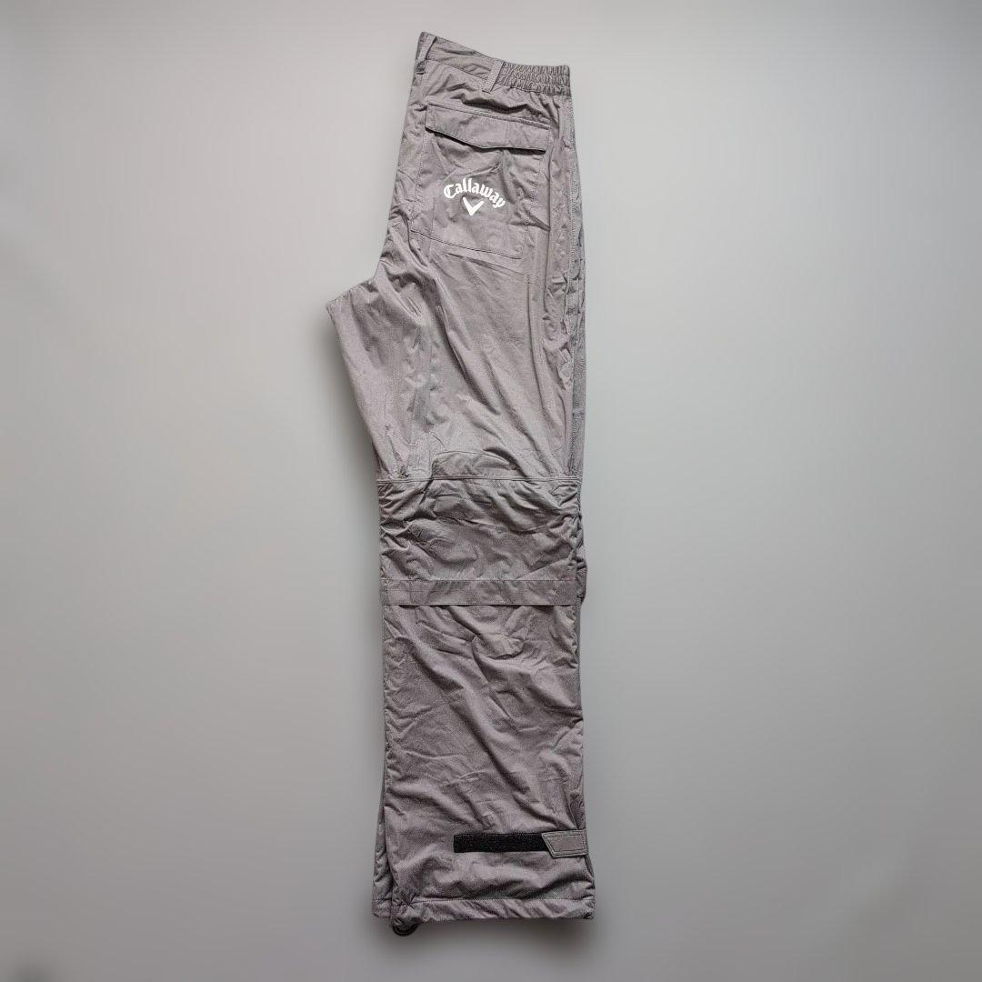 【美品】キャロウェイゴルフ　収納ポーチ付き　2wayレインウェア上下