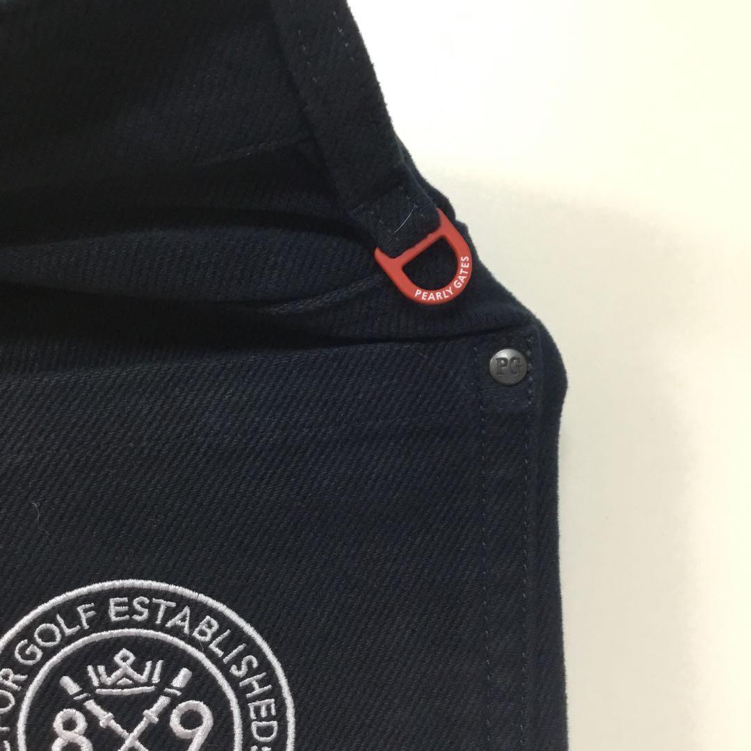 PEARLY GATES ネイビー スリムフィットパンツ