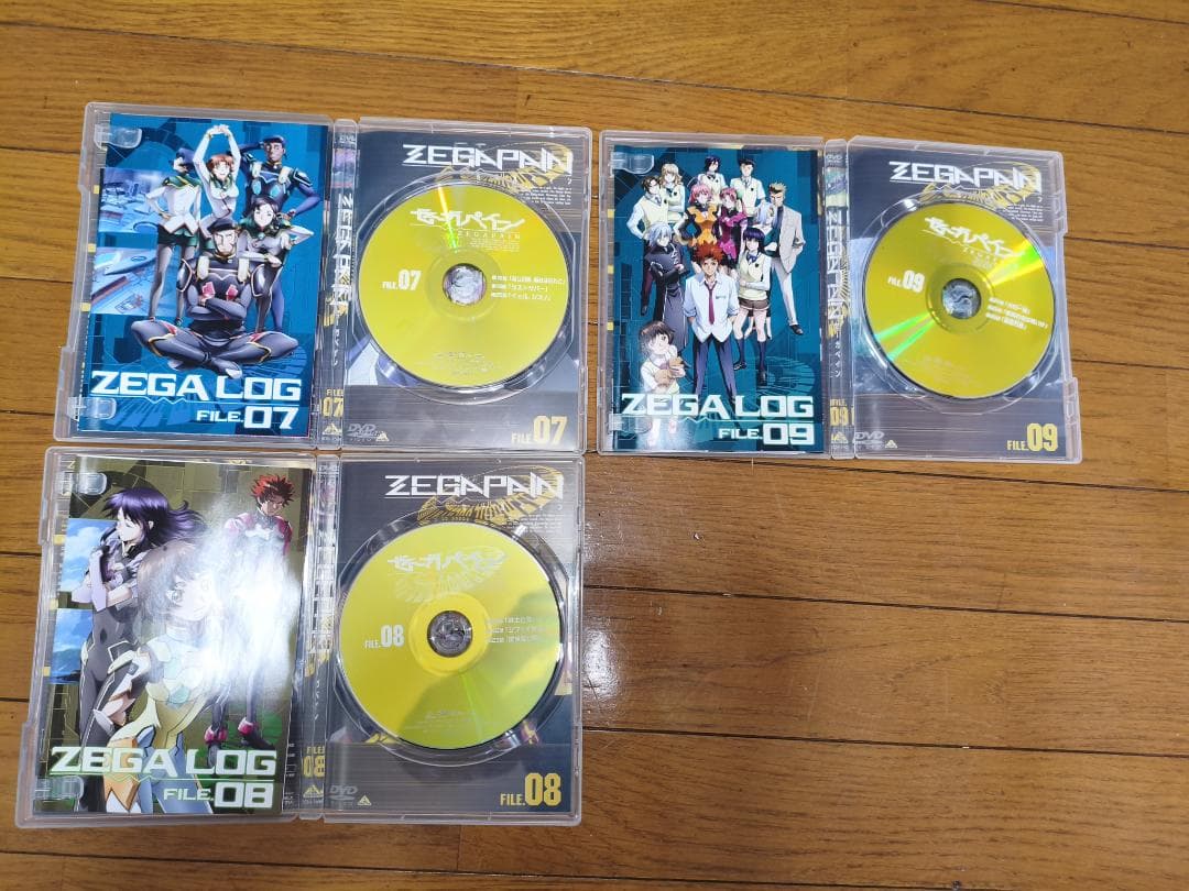 ZEGAPAIN DVD BOX　セット　全9巻