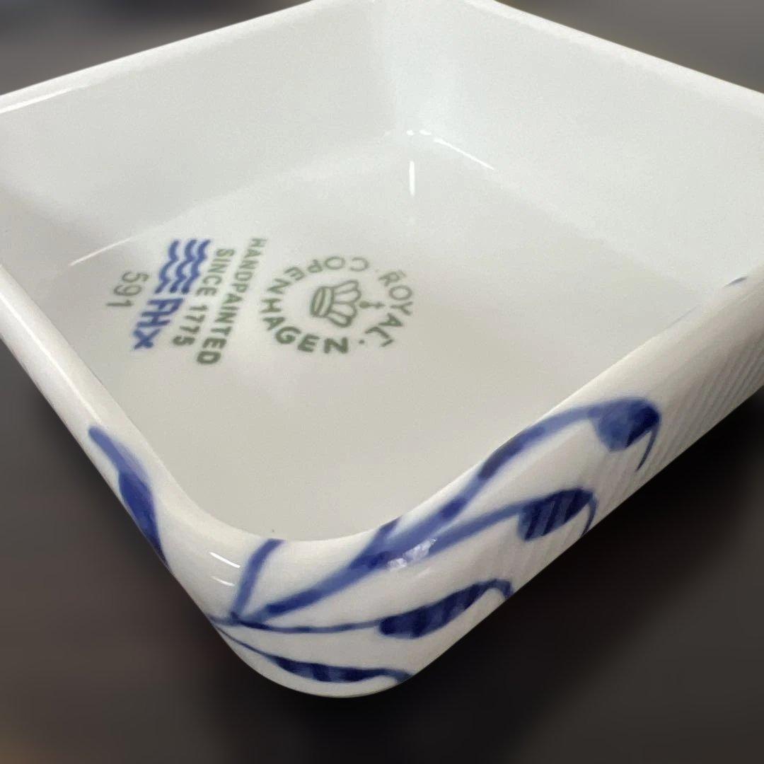 ロイヤルコペンハーゲン　シグネチャー　 オーブンウェア　角皿　2客セット 未使用