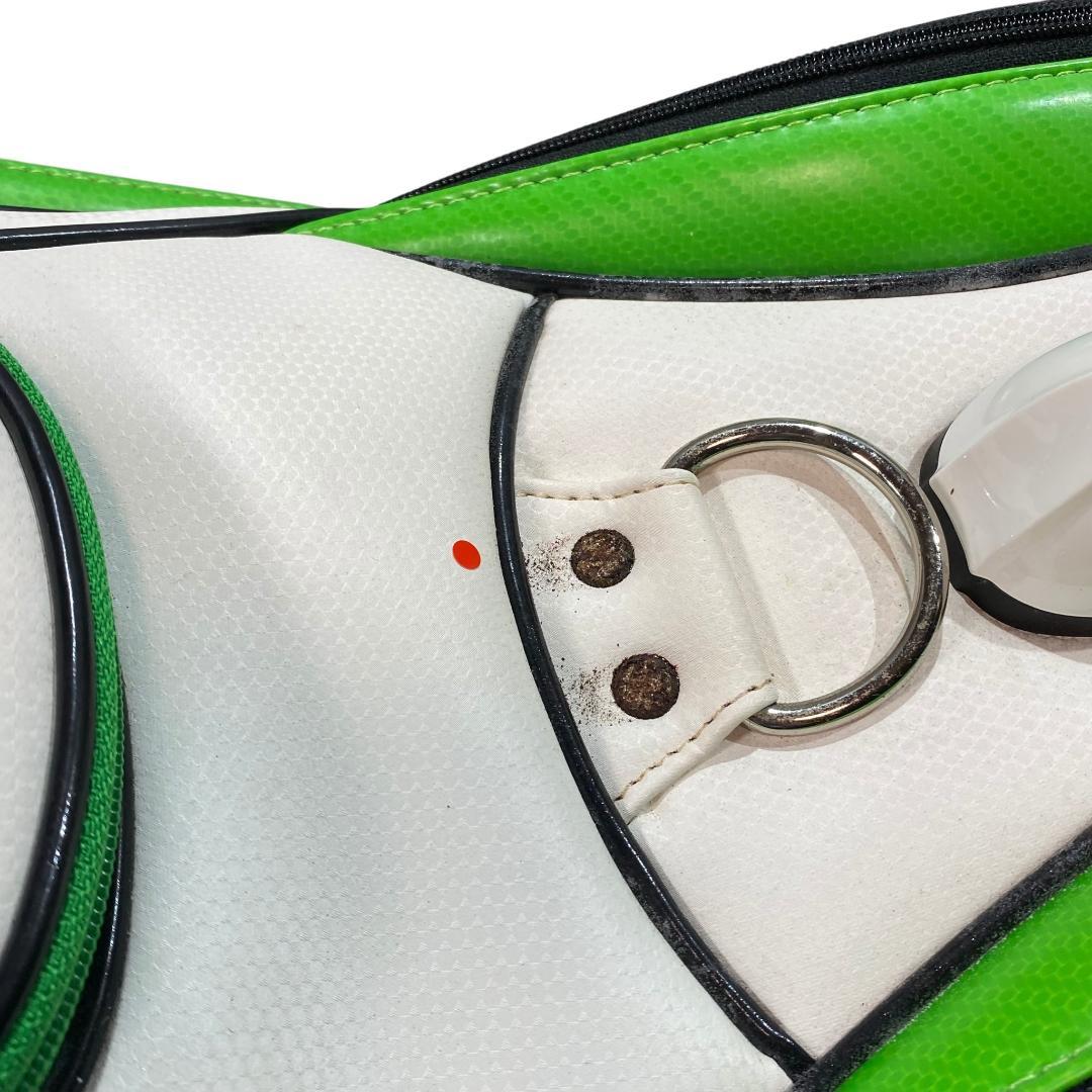 TAYLOR MADE テーラーメイド キャディバッグ ホワイト グリーン