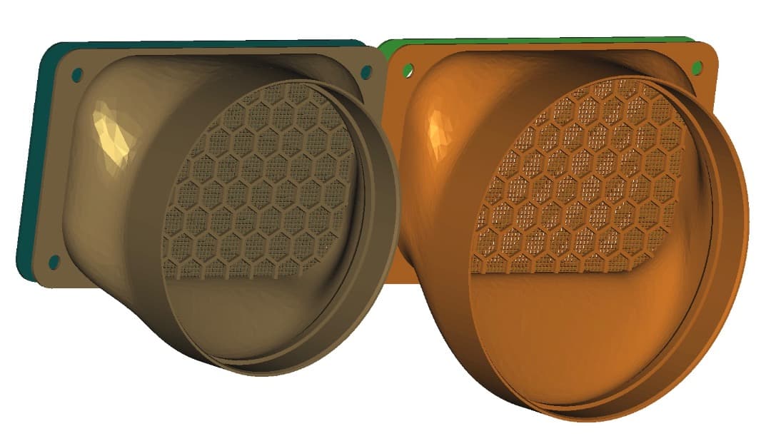 エコフロー ECOFLOW WAVE2,3専用ダクト取付用パーツ リアドア用