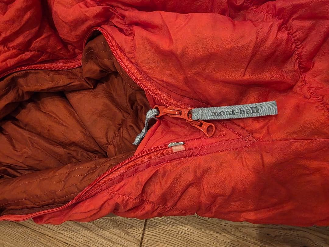 モンベル　ダウンハガー　#1 800フィルパワー　　スーパースパイラル