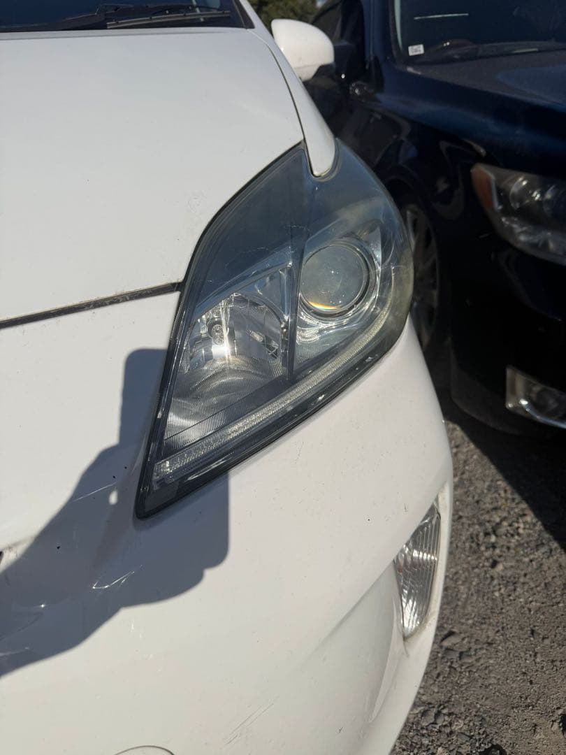 プリウス ZVW30 後期型 Sグレード 純正HIDヘッドライト 左右セット