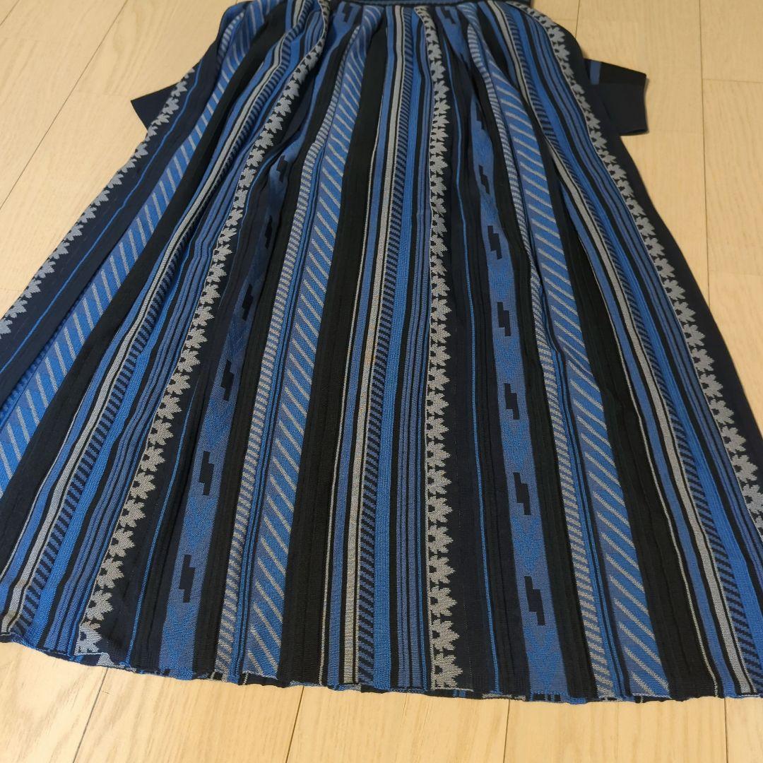 25fw　Geometric Pattern Knitted Dress