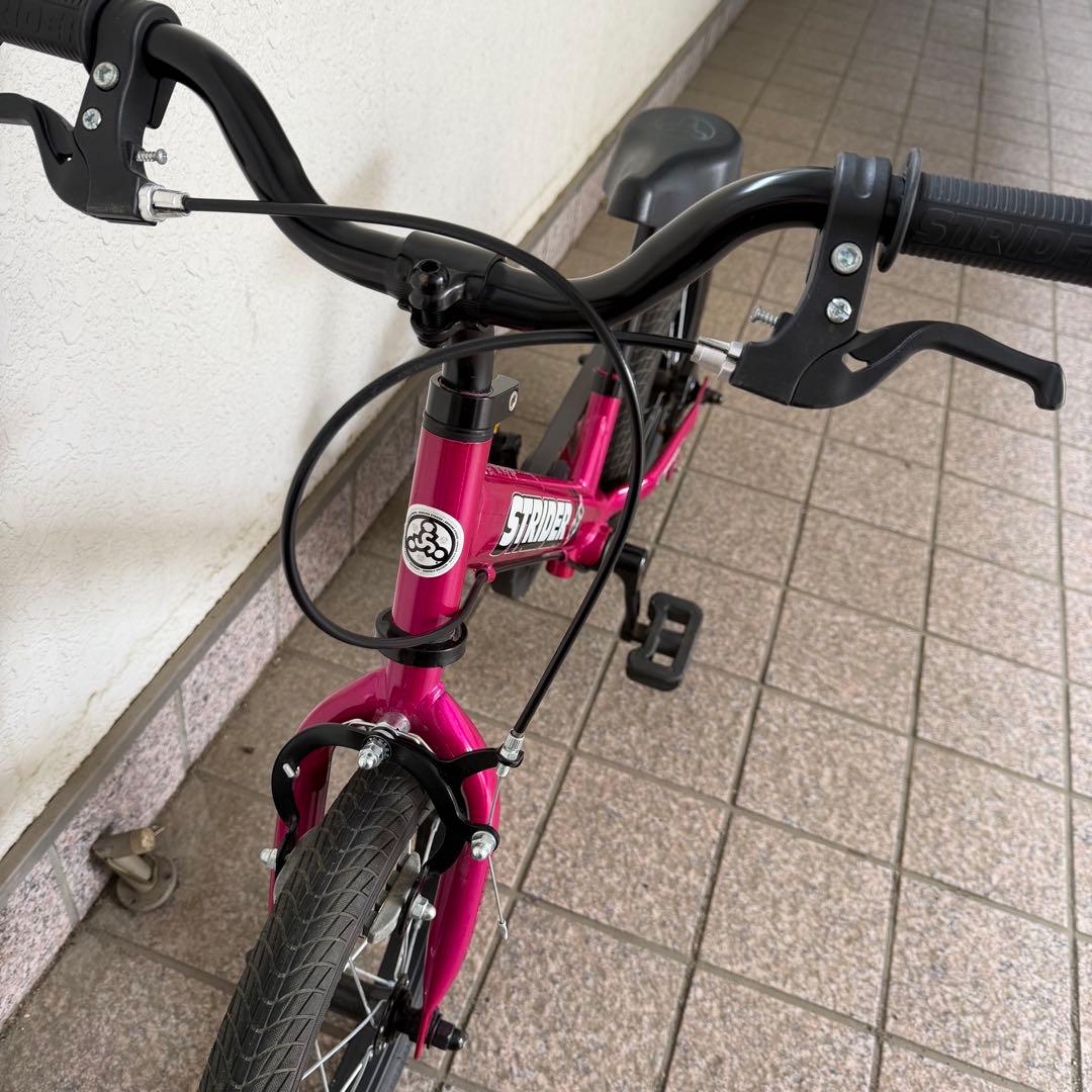 使用頻度低　室内保管　STRIDER 14x ピンク ストライダー　ペダル