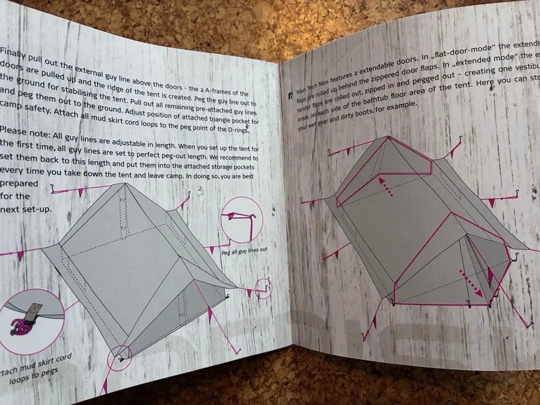 Nordisk Ydun Mini Color Packブラウン/ノルディスク