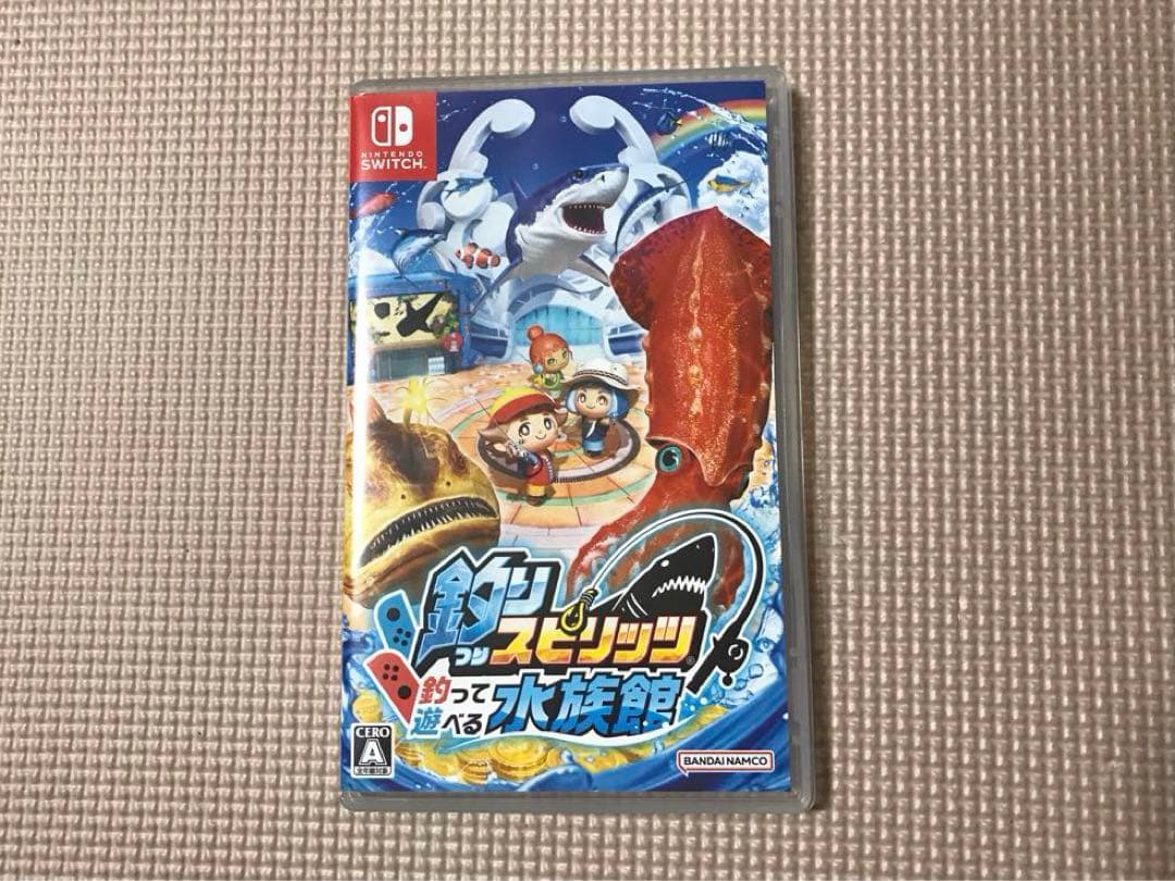 釣りスピリッツ 釣って遊べる水族館のソフトとサオコンのセット