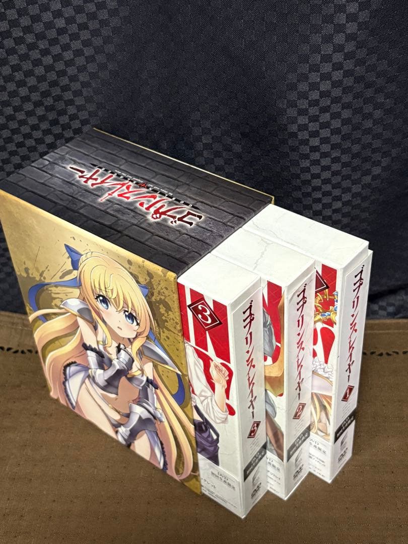 「ゴブリンスレイヤー DVD初回生産限定 全3巻セット」 BOX・帯付き