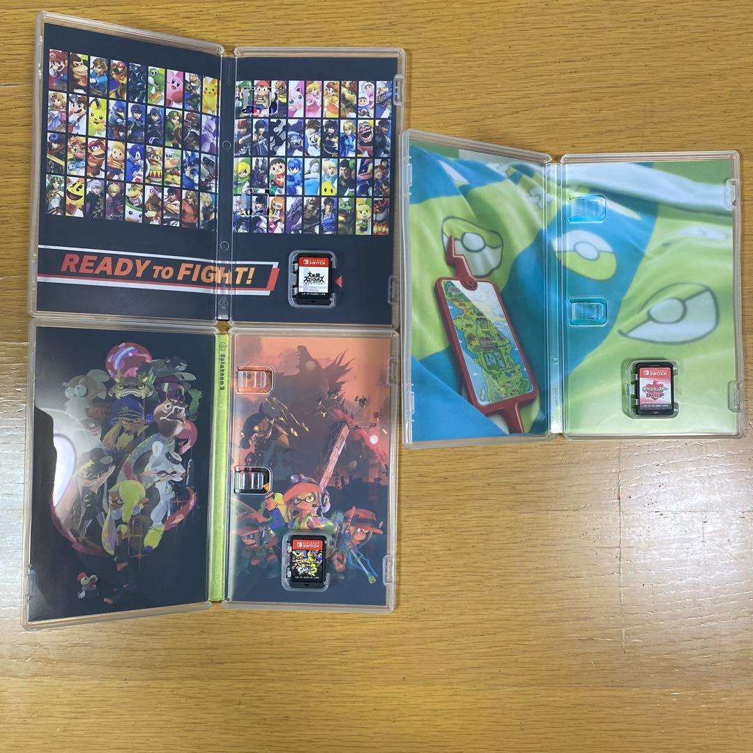 Nintendo Switch カセット3種