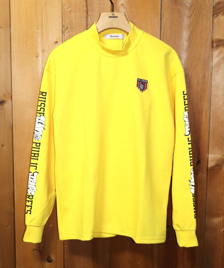 新品 Russeluno モックネック 長袖シャツ (4サイズ/M)　Ⓗ