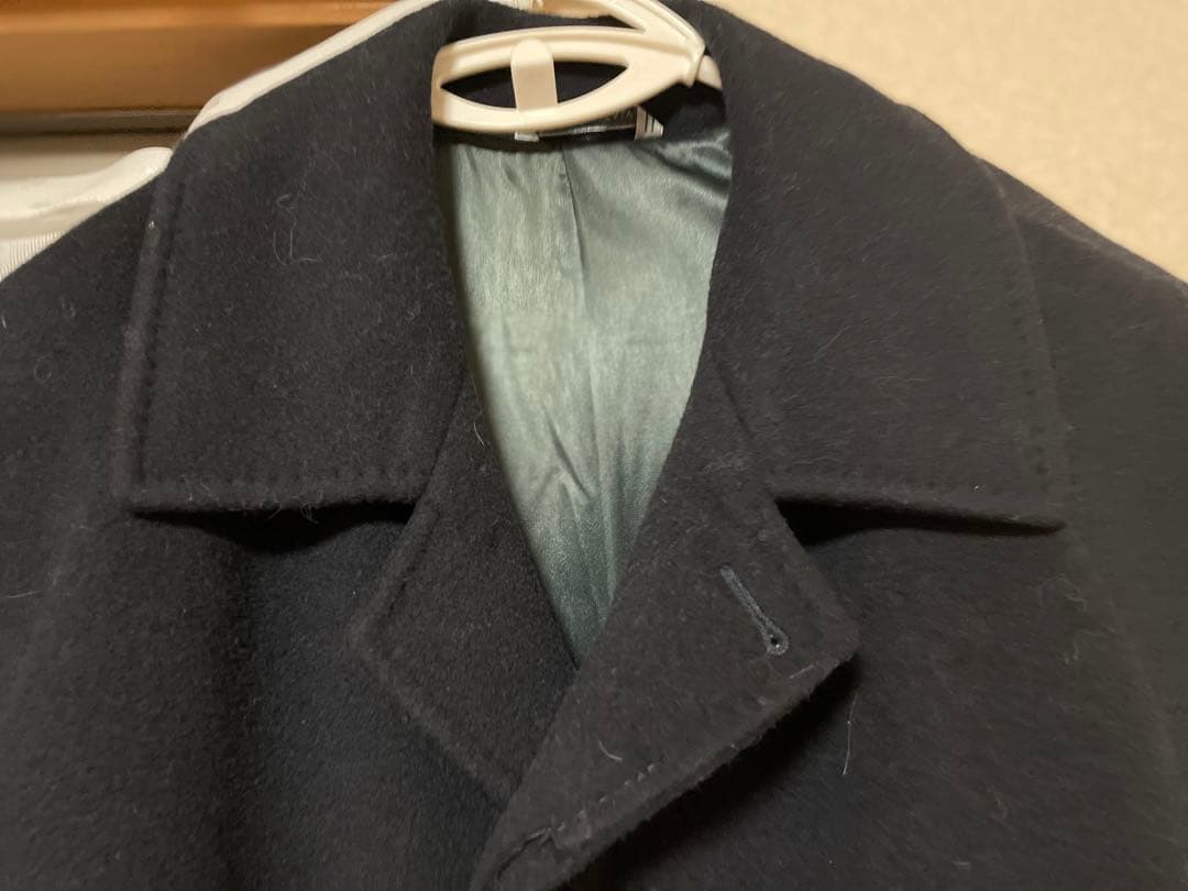 イタリア製　メンズ　最高級品　ＸＬ　黒紺　美品良品