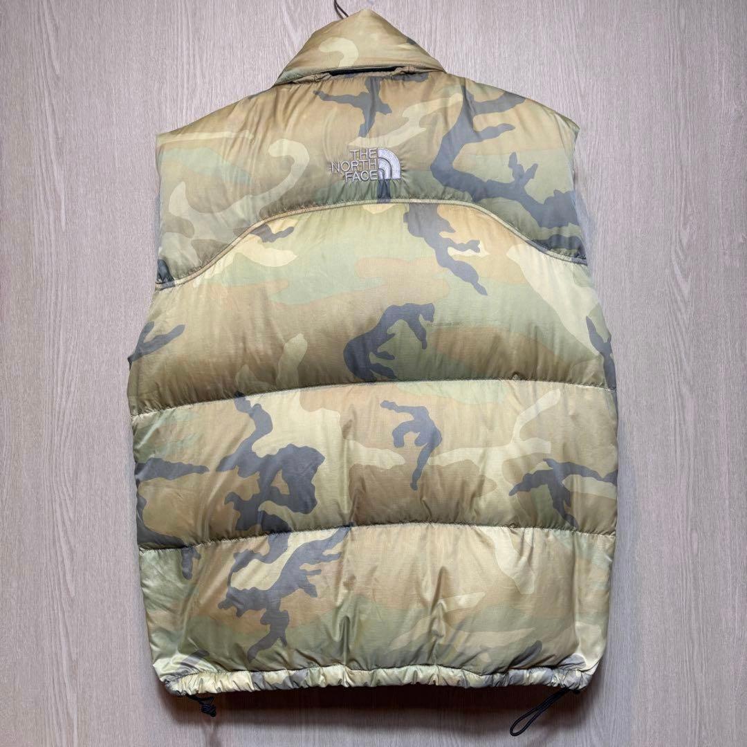 THE NORTH FACE NUPTSE VEST Ｍ　迷彩柄　ヌプシベスト