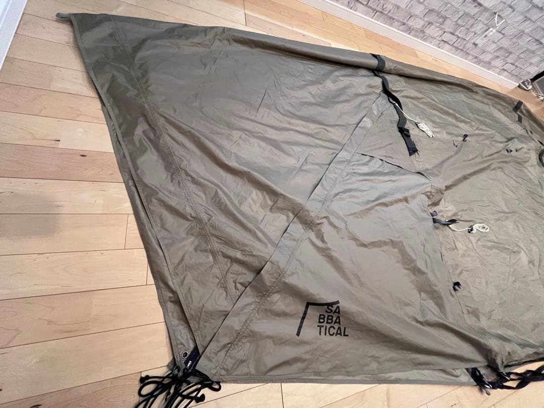 【SABBATICAL】ギリア　5人用グランドシート付　すぐ始められるセット