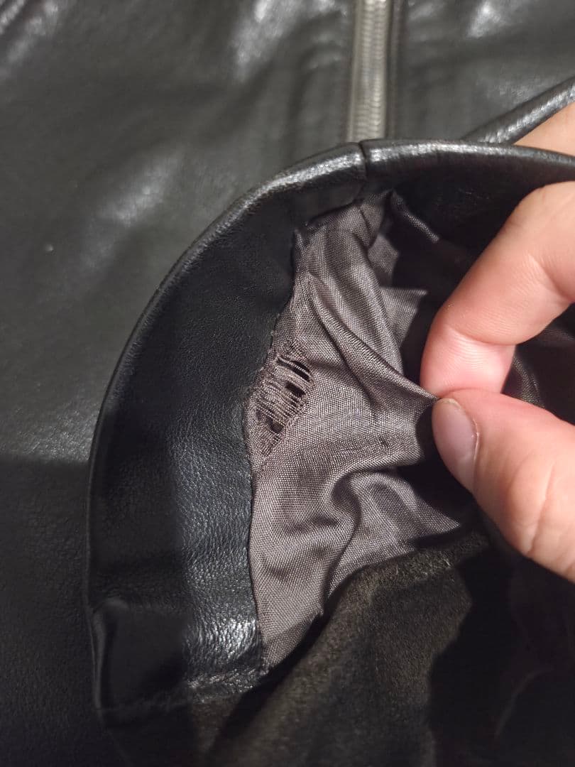 Maison Martin Mergiela ハの字ライダース 48 値下げ不可