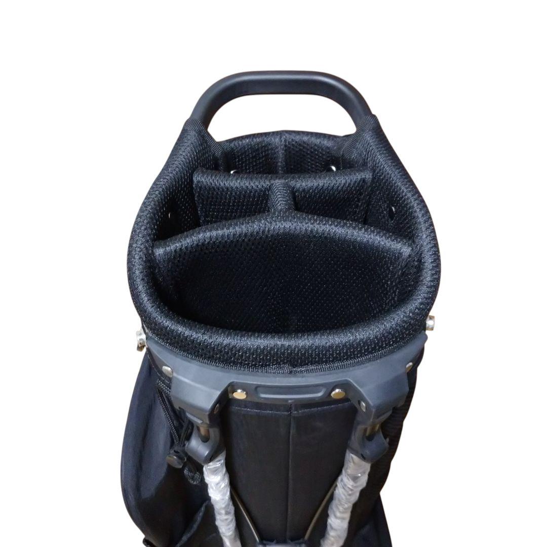 (未使用)PERFORMANCE GEAR ゴルフキャディーバックスタンド式 黒