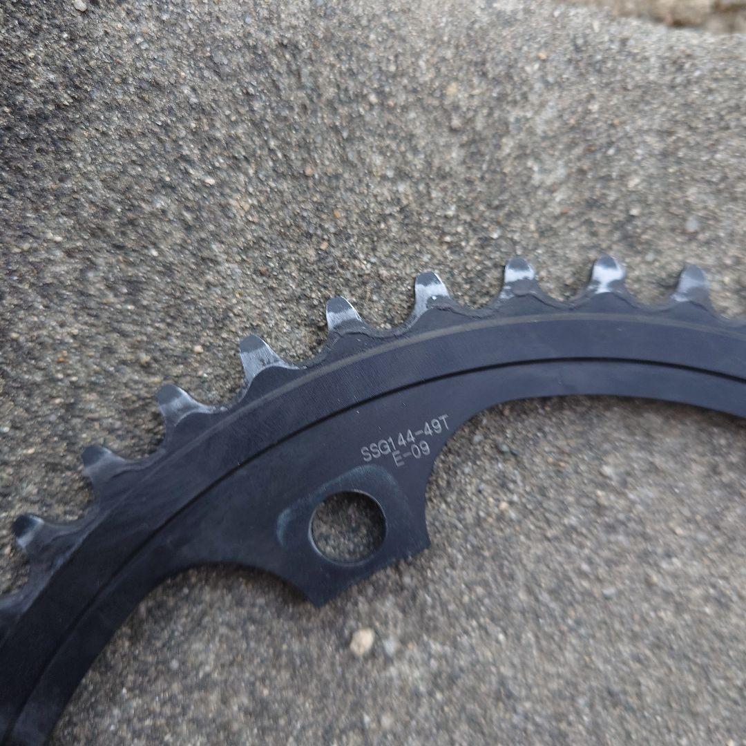 Sugino 75 チェーンリング 49T シングル ピスト