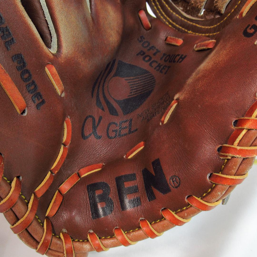 BEN 軟式用グローブ 左投げ α GEL PROFESSIONAL MODEL